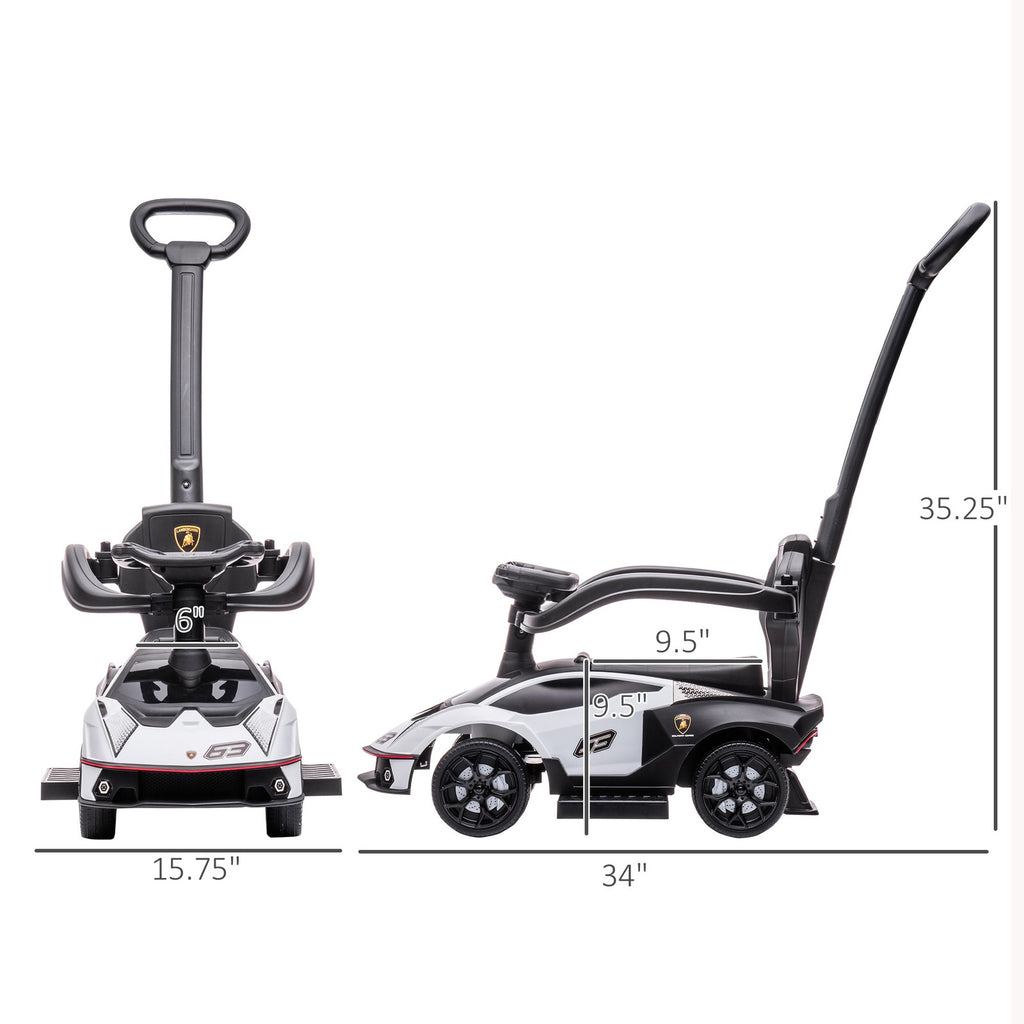 2 in 1 Ride on Push Car Essenza SCV12 Licensed Toddler Sliding Car ...