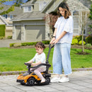 Dual Function Ride-On Car for Toddlers Aged 1-3, Official Lamborghini Stroller Slide Magic Cars 1