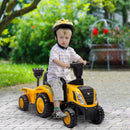 Dual Function Ride-On Tractor and Caterpillar Licensed Excavator for Children Magic Cars 1
