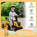 Dual Function Ride-On Tractor and Caterpillar Licensed Excavator for Children Magic Cars 2