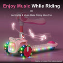 2-in-1 Kids Scooter with 5-in-1 Drum Set Magic Cars 7