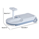 2-in-1 Toddler Electric Portable Car and On-the-Go Cleaning Mop Cart Magic Cars 6