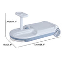 2-in-1 Toddler Electric Car and Portable Cleaning Mop Kart for Kids On-the-Go Magic Cars 6