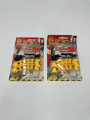 Battery-Powered Mini Train Set with Track and Cars Magic Cars Variant 0