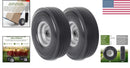 2-Pack 10-Inch Flat-Free Solid Wheels for Utility Equipment Magic Cars 1