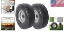 2-Pack 10-Inch Solid Wheels with Extra Bearings for Utility Equipment Magic Cars 1