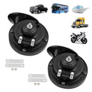 2 Pack 12V 300DB Loud Train Horns for Trucks Cars Motorcycles and Boats Magic Cars 0