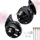 2 Pack 12V Super Loud Electric Snail Car Horns for Motorcycles and Trucks Magic Cars 0