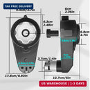 24V RS550 12000RPM Motor Gearbox Upgrade Kit for Power Wheels (2-Pack) Magic Cars 1