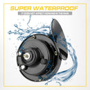 2 Pack 300dB Super Loud Train Horn 12V Waterproof Security Alarm Speaker for Cars Magic Cars 2