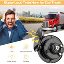 2 Pack 300dB Super Loud Train Horn 12V Waterproof Security Alarm Speaker for Cars Magic Cars 4