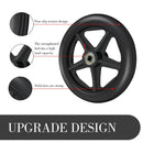2 Pack 6 Inch Replacement Front Wheels for Wheelchairs Walkers and Rollators Magic Cars 2