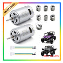 Set of 2 Kids Electric Ride-On Car Motors 12000RPM RS555 Upgrade Compatible Magic Cars Variant 0