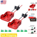 2-Pack M18 Power Wheels Adapter Kit with Spare Fuses for DIY Projects Magic Cars 0