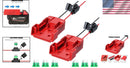 2-Pack M18 Power Wheels Adapter Kit with Spare Fuses for DIY Projects Magic Cars 1