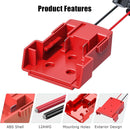 2-Pack M18 Power Wheels Adapter Kit with Spare Fuses for DIY Projects Magic Cars 3