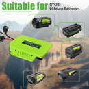 Power Wheels Adapter Set for Ryobi 40V Battery — 14 AWG Power Converter Magic Cars 1