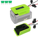 Power Wheels Adapter Set for Ryobi 40V Battery — 14 AWG Power Converter Magic Cars Variant 0