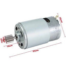 2-Pack RS550 35000 RPM Motors and Gears for 24V Children's Ride-On Toys Magic Cars 4