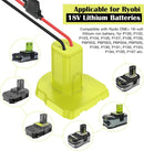 2-Pack 18V Battery Adapter with Fuses and Terminals for DIY Projects Magic Cars 5