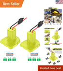 2-Pack 18V Power Wheel Adapter with 30 Amp Fuses for Safe DIY Projects Magic Cars Variant 0