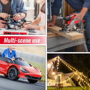 Dual Power Wheel Adapter Set for 18V Battery - Overdischarge Safety, DIY RC C Magic Cars 6