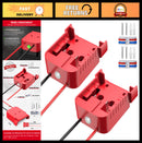 Dual Power Wheel Adapter Set for 18V Battery - Overdischarge Safety, DIY RC C Magic Cars Variant 0