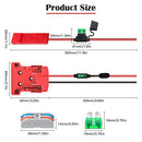 2-Pack 18V Power Wheel Battery Adapter for M18 Milwaukee Tools Magic Cars 1