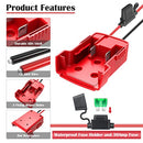 2-Pack 18V Power Wheel Battery Adapter for M18 Milwaukee Tools Magic Cars 5