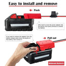 2-Pack 18V Power Wheel Battery Adapter for M18 Milwaukee Tools Magic Cars 7