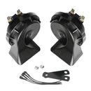2 PCS 12V Super Loud Electric Snail Horn Kit Dual Tone Universal Air Horn Magic Cars 0
