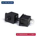 2 Pack 12V 6V 2-Pin Plunger Style Power Wheel Foot Pedal Switch Accelerator Magic Cars 5