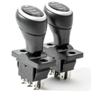 Set of 2 Forward Reverse Switches for 6V, 12V, and 24V Power Wheels Magic Cars Variant 0