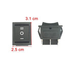 2 PCS 6V 12V ON-OFF-ON Switch Powered Wheels Replacement Part for Ride-On Car Magic Cars 1