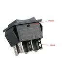 2 PCS 6V 12V ON-OFF-ON Switch Powered Wheels Replacement Part for Ride-On Car Magic Cars 2