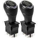 2 Pcs 6V 12V 24V Compatible Power Wheels Forward Stop Back Shift Switch Magic Cars 0