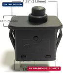 Set of 2 Plunger Type Foot Pedal Switch Accelerators for 6V and 12V Power Wheels Magic Cars 1