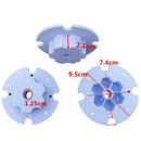 2 Pack Kids Electric Car Tire Adapter Connection Clips for Gearbox Magic Cars 1