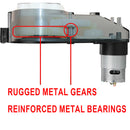 2 Pcs Kids Ride-On Car with 12V 550 Gearbox and 35000RPM Electric Motor Magic Cars 3