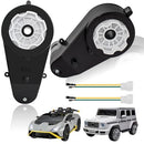 2 Pcs Kids Ride-On Car Gearbox with 24V 555 Electric Motor 40000RPM Magic Cars 1