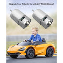 Set of 2 RS555 18V/24V 35000RPM Motors for Power Wheel Ride-On Vehicles Magic Cars 1