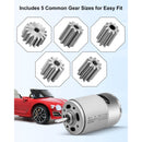 Set of 2 RS555 18V/24V 35000RPM Motors for Power Wheel Ride-On Vehicles Magic Cars 4