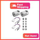 Set of 2 RS555 18V/24V 35000RPM Motors for Power Wheel Ride-On Vehicles Magic Cars Variant 0