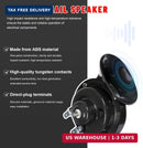 2 Pack High Decibel Train Horn, 12V Waterproof Electric Snail Sound System - Black Magic Cars 3