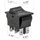 2 Pcs Universal 6V-24V Forward and Reverse Switch Compatible with Power Wheels Magic Cars 1