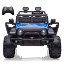 2-Seat 24V Battery-Powered Electric Ride-On Truck Car for Kids with LED Headlights Magic Cars 6