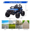 2-Seat 24V Battery-Powered Electric Ride-On Truck Car for Kids with LED Headlights Magic Cars 8