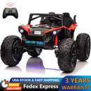 24V Kids Electric Ride-On Truck with Remote Control, Dual Seats, and LED Lights Magic Cars 12