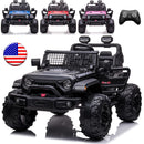 2-Seater 24V Electric Ride-On Truck with Remote Control for Kids Magic Cars 16