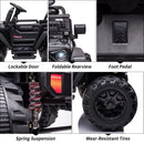 2-Seater 24V Electric Ride-On Truck with Remote Control for Kids Magic Cars 8